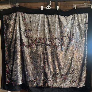 Autism sensory sequin blanket